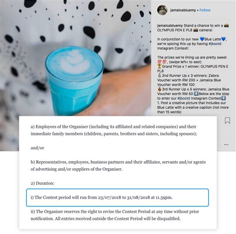 Example Giveaway Rules for Instagram Contests and Giveaways .